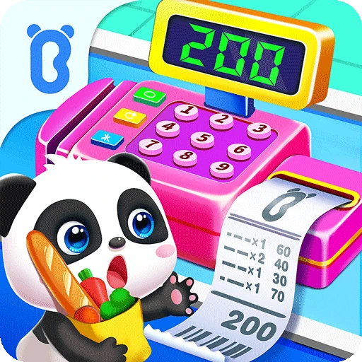 お買い物ごっこ遊び！BabyBusの知育アプリ