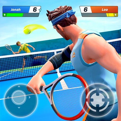 プロテニス対戦：マルチプレイヤーゲーム